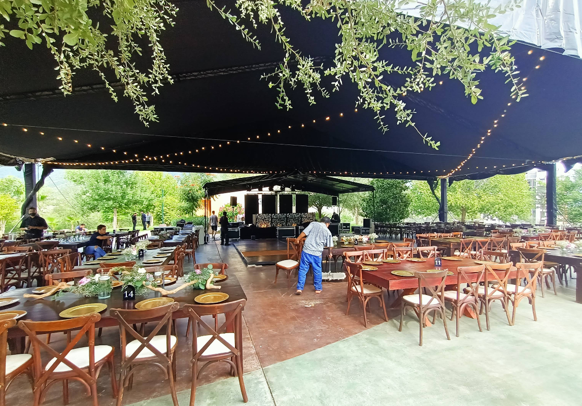 Montaje de carpa